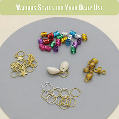 SVNMU coils and adjustable rings laid out, showing variety and easy application benefits
