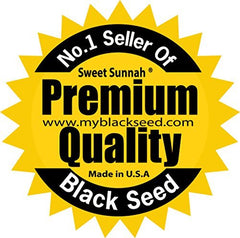 SWEET SUNNAH BLACK SEED close shot of origin label Ghana emphasizing authentic West African sourcing