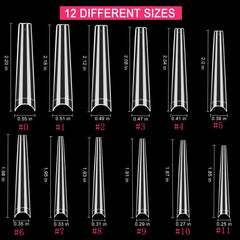 SWETIDY pre-numbered sizes 0-11 displayed for fast size selection advantage