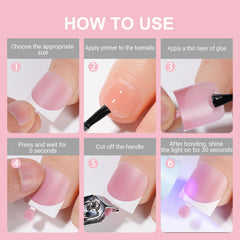 SWETIDY arranged tips in size order demonstrating 15 sizes for perfect matching benefit