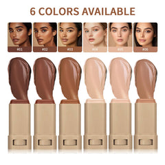 SWETIYOU shades flatlay displaying color range for matched skin tones benefit