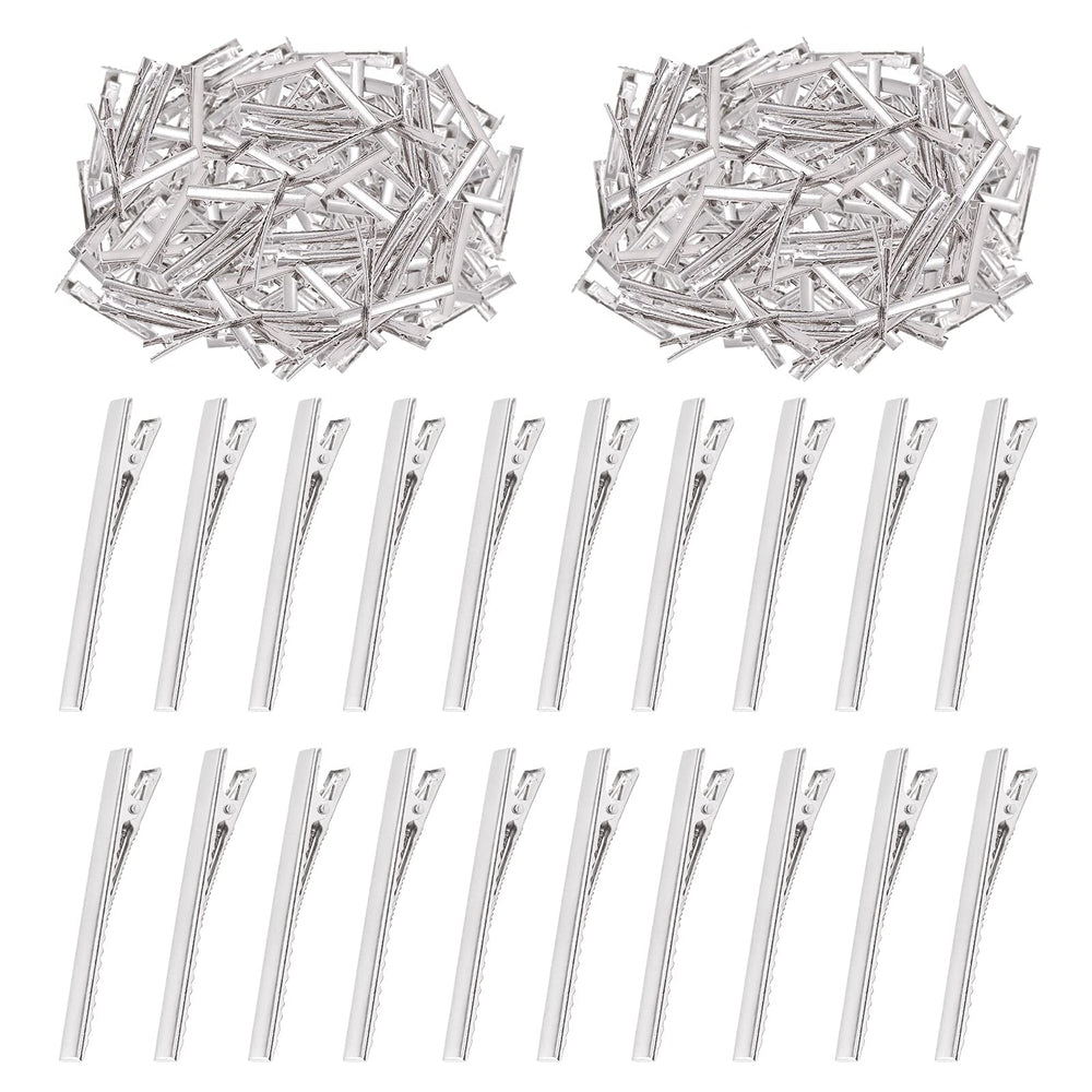 Swpeet front packaging of 200 silver 3-inch clips, durable supply