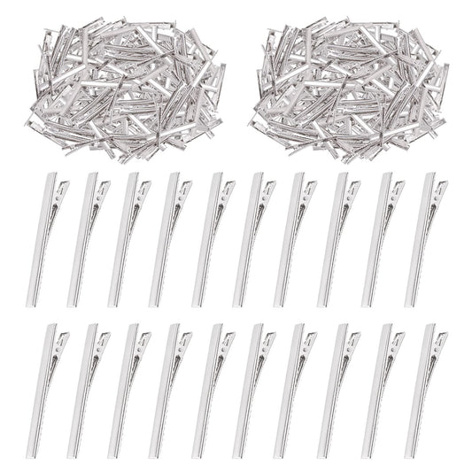 Swpeet front packaging of 200 silver 3-inch clips, durable supply