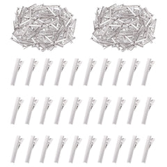 Swpeet front spread of 200 silver clips showing quantity and neat arrangement for convenience