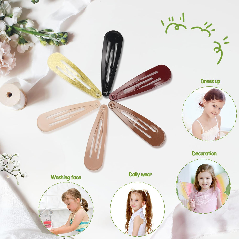SWSTINLING clips securing an updo, reliable hold for styled hair
