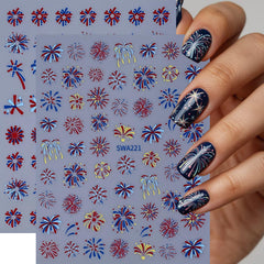 Sxidrosck several sheets spread out displaying assorted motifs for creative mixing