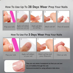 SXVME applied nails on hand demonstrating natural fit and polished look