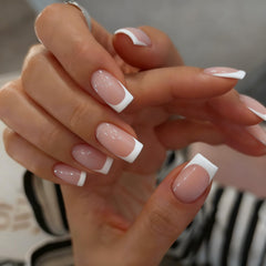 SXVME front packaging showing white French tips and kit benefits
