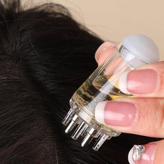 SYCOOVEN ball-root comb closeup highlighting gentle massage benefit