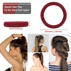 SYGY close-up fabric texture showing seamless wrap, gentle-on-hair benefit