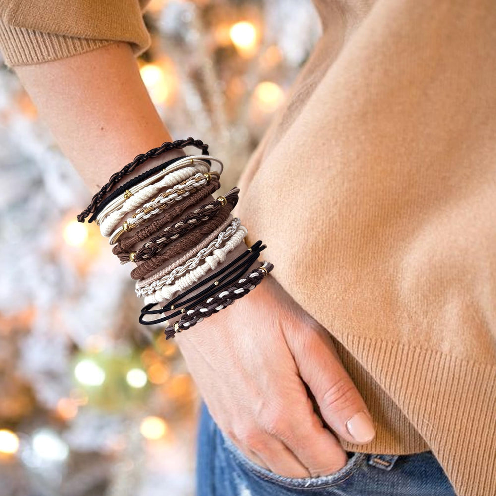 SYGY worn as a wrist bracelet showing convenient, stylish carry