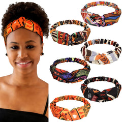 Syhood front packshot showing six boho headband patterns, versatile styling benefit