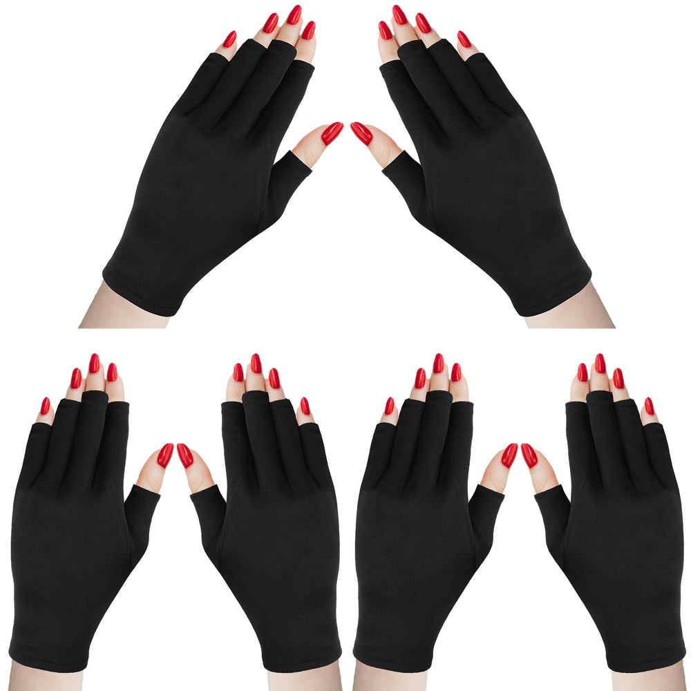 Syhood front view packaging showing three glove pairs and clear protection benefit