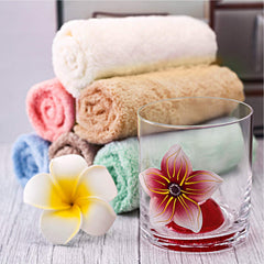 Syhood cloth with removed makeup illustrating effective gentle cleansing