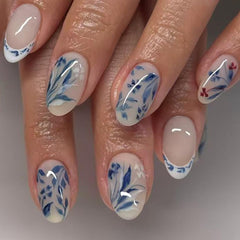 SYPAFG front packaging showing blue porcelain flower set and glossy finish benefit