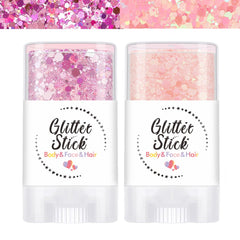 SYPAFG glitter stick duo front view shows packaging and colors for quick selection