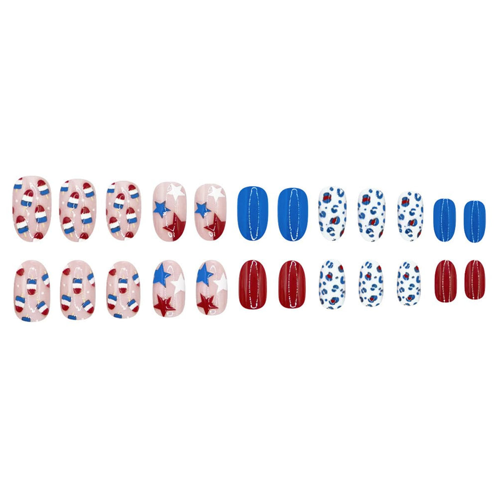 SYPAFG nail size chart next to fingers showing correct sizing guide