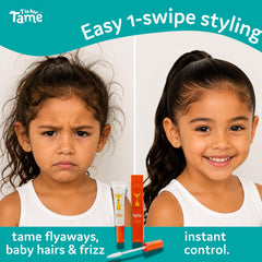 T is for Tame brush tip closeup showing applicator for precise smoothing