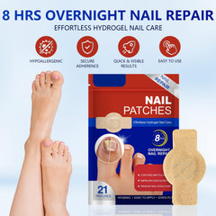 taakcc application on toe demonstrating easy overnight protection