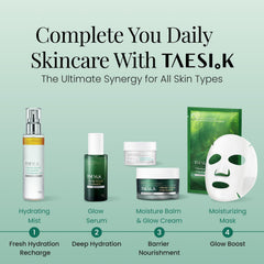 TAESI.K pack of six in a lifestyle setting conveying daily-use convenience and routine fit