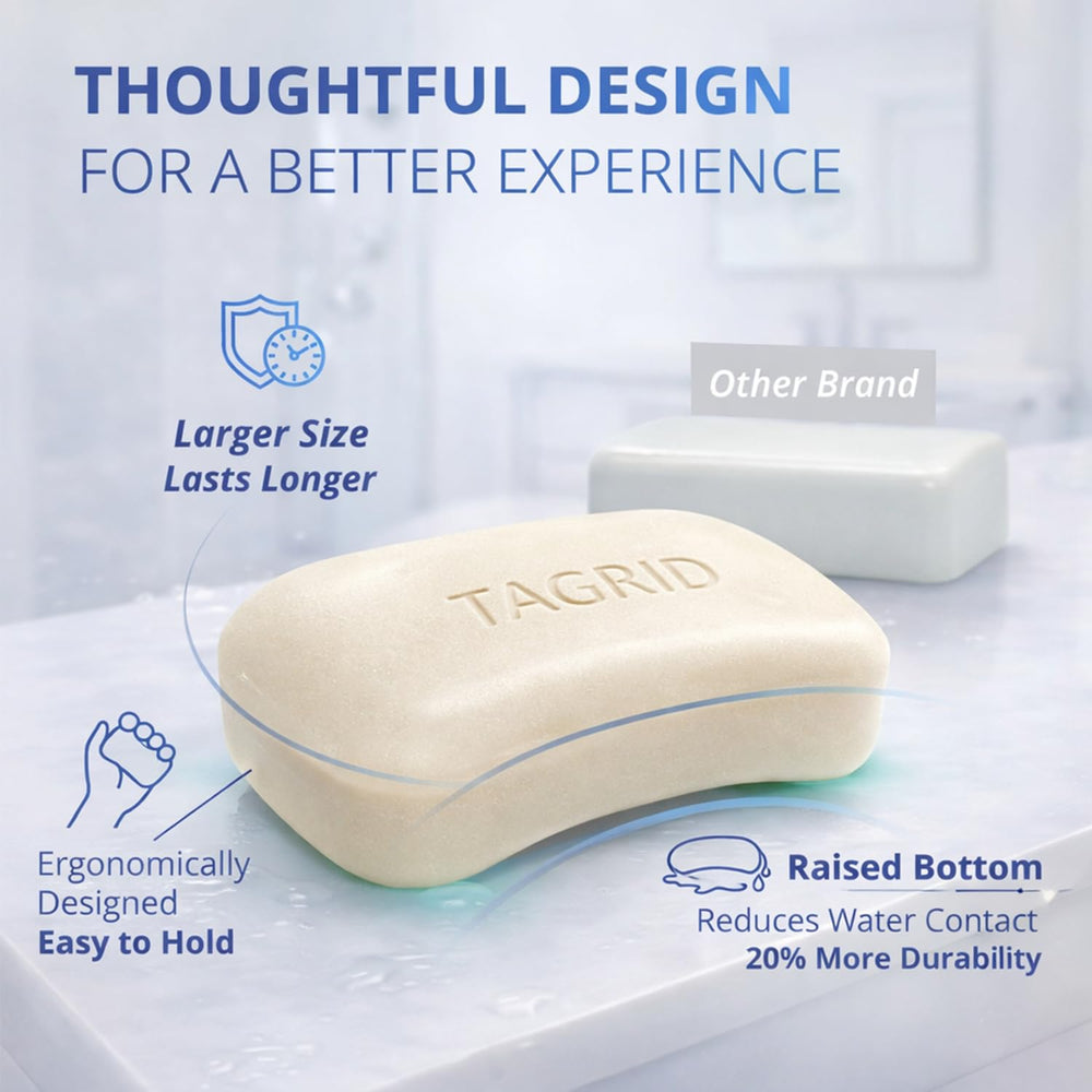 TAGRID tea tree and botanicals to show natural-sourced ingredient reassurance