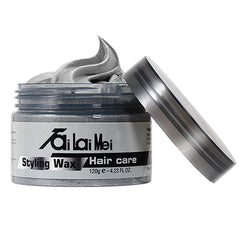 TailaiMei front packaging showing silver-gray wax for quick styling