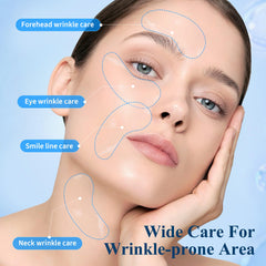 Taimand before and after under-eye hydration for fresher appearance