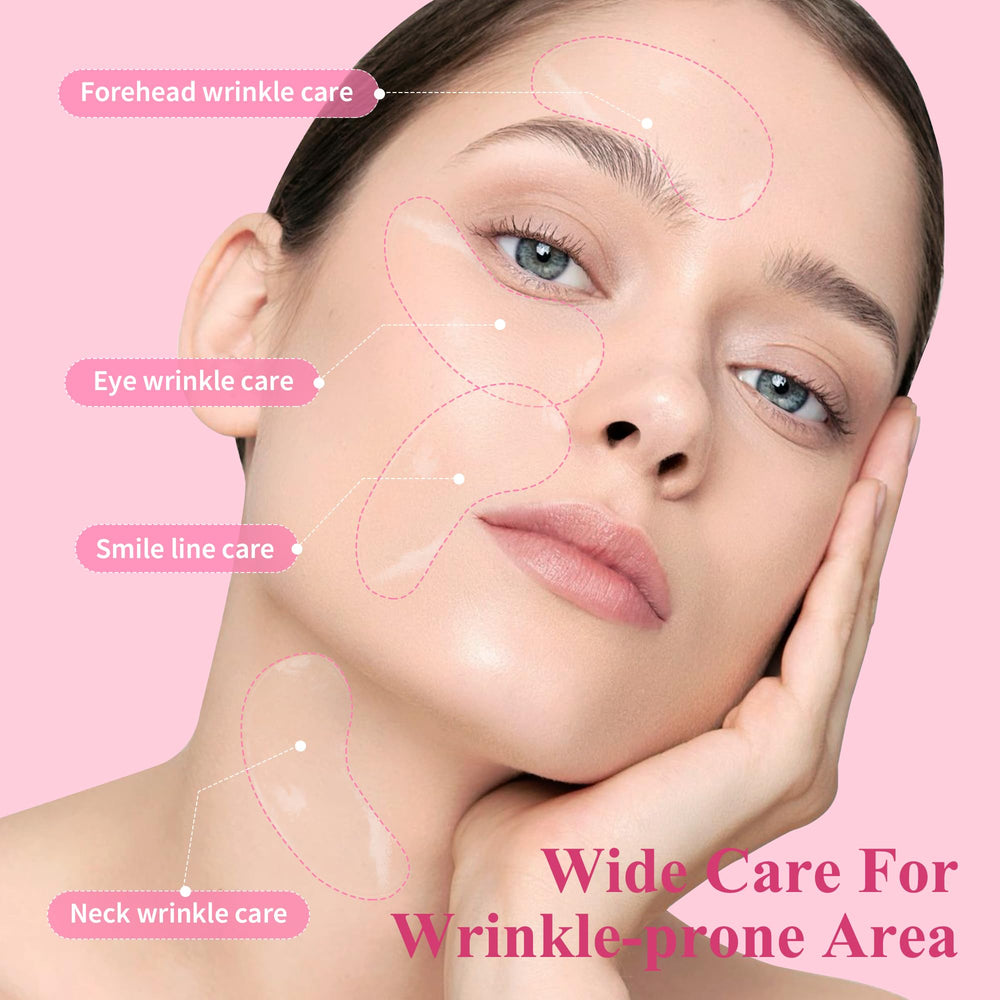 taimand rose patch applied under eye reducing puffiness visibly