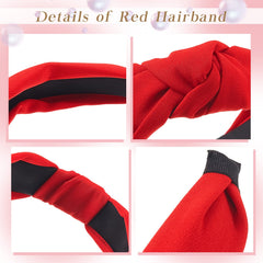 Taiyin knotted headband on model demonstrating secure stylish hold