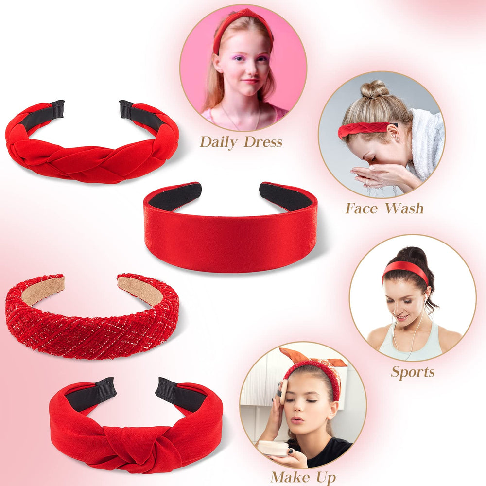 Taiyin headbands in bridal setting adding coordinated elegant accent