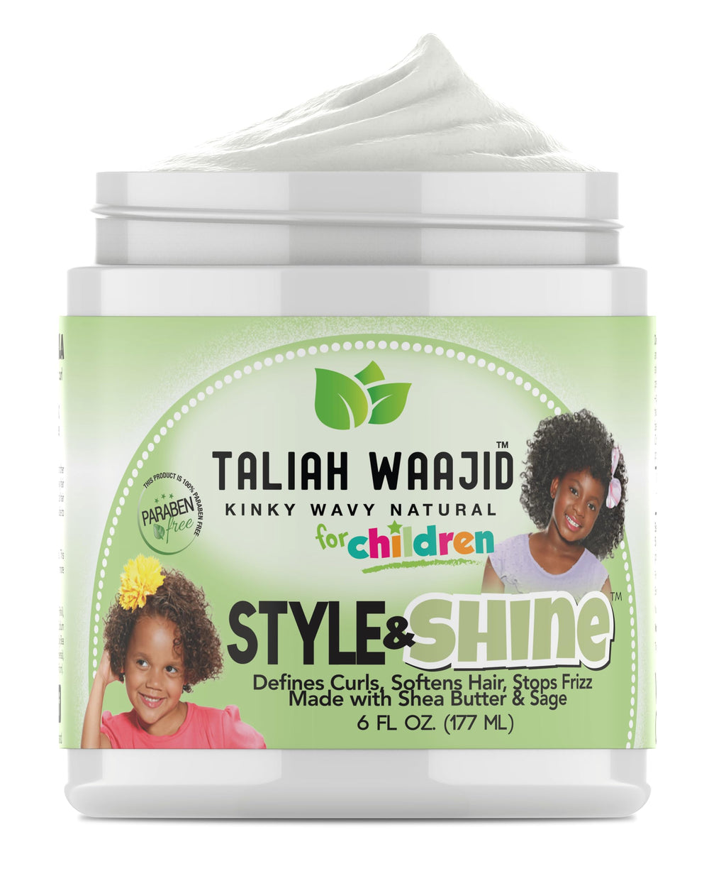 Taliah Waajid Black Earth 6oz jar showing scale and travel-friendly size