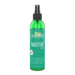 Taliah Waajid Moisture Clenz front bottle showing label and size, ideal for travel