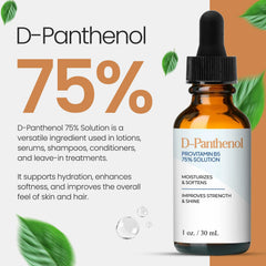 Talsen Chemicals D-Panthenol liquid texture demonstrating clarity and easy blending