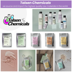Talsen Chemicals coconut and glucose raw materials indicating natural origin benefit