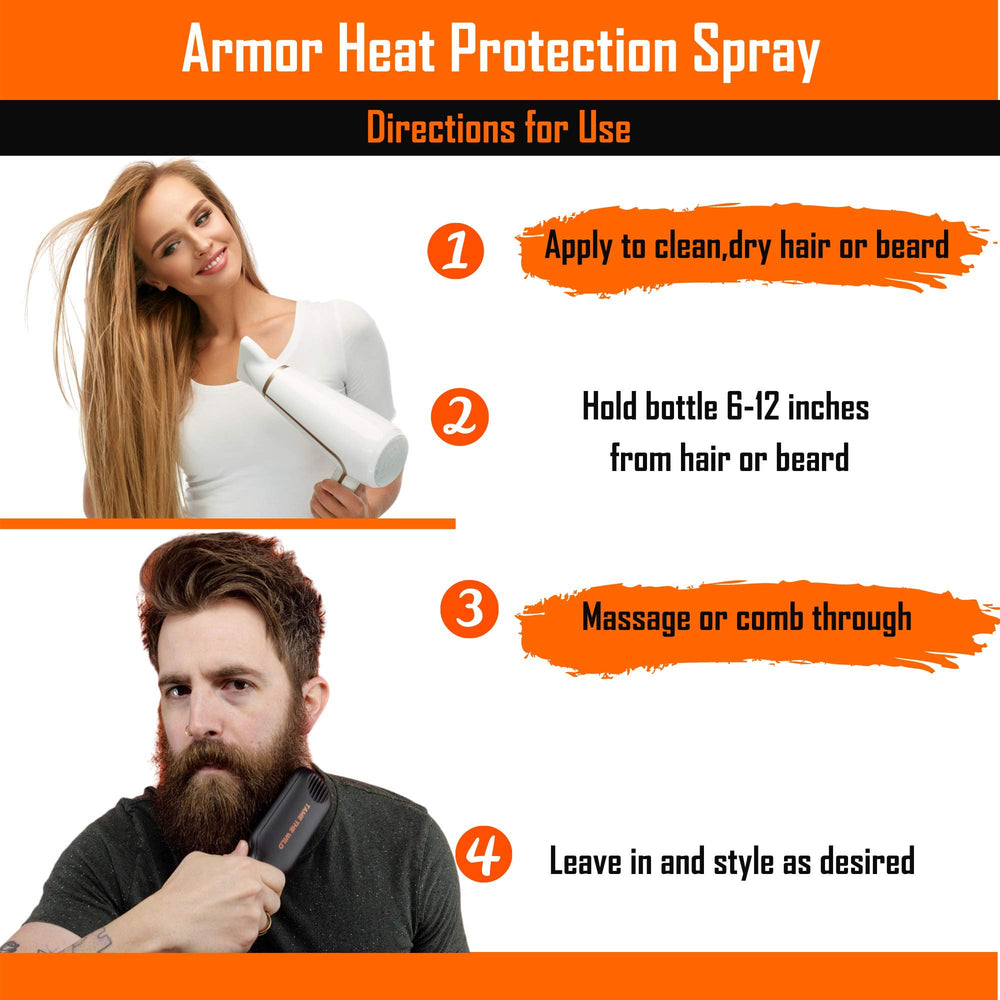 TAME THE WILD mist spraying from bottle demonstrating even heat protection
