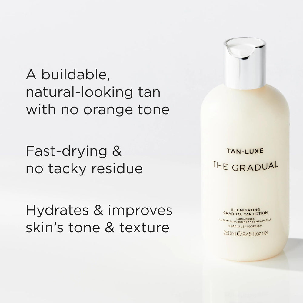 Tan‑Luxe applied on hand showing smooth absorption and even coverage