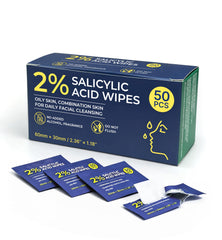 T&K front packaging showing 50 individually wrapped exfoliating wipes for convenience