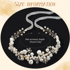 Tanfeine close-up of irregular pearls and rhinestones highlighting artisanal detail and shimmer