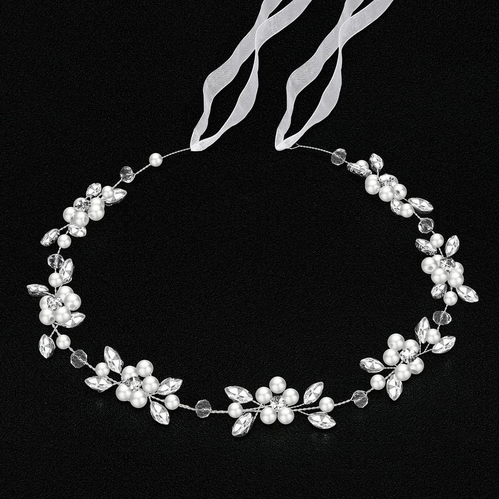 Tanfeine headband in a wedding scene illustrating use benefit completes outfits