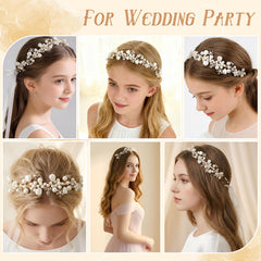 Tanfeine headpiece in wedding scene illustrating elegant enhancement for ceremony photos