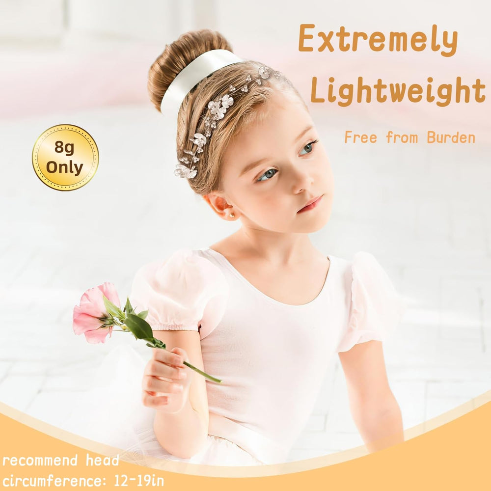 Tanfeine side profile worn on head illustrating comfortable lightweight fit