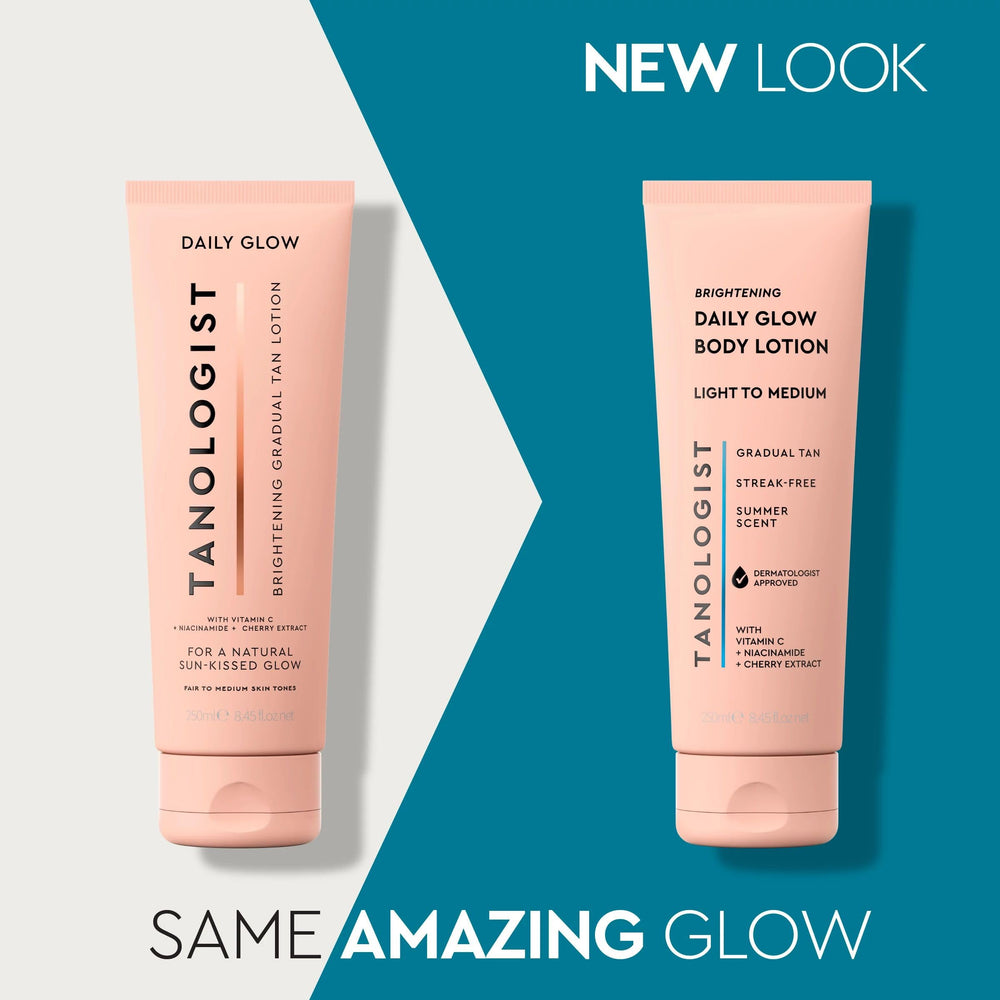 Tanologist lotion texture close-up showing lightweight, fast-absorbing benefit