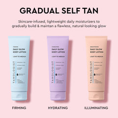 Tanologist bottle in a beach pouch lifestyle scene for travel-ready benefit