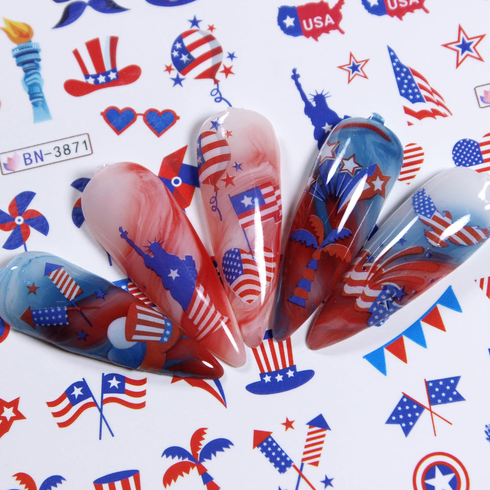 TANYOOTO lifestyle hands with flag showing festive look for Independence Day outfits benefit