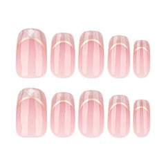 Taoyisent close-up of glitter tips highlighting sparkle and refined shine