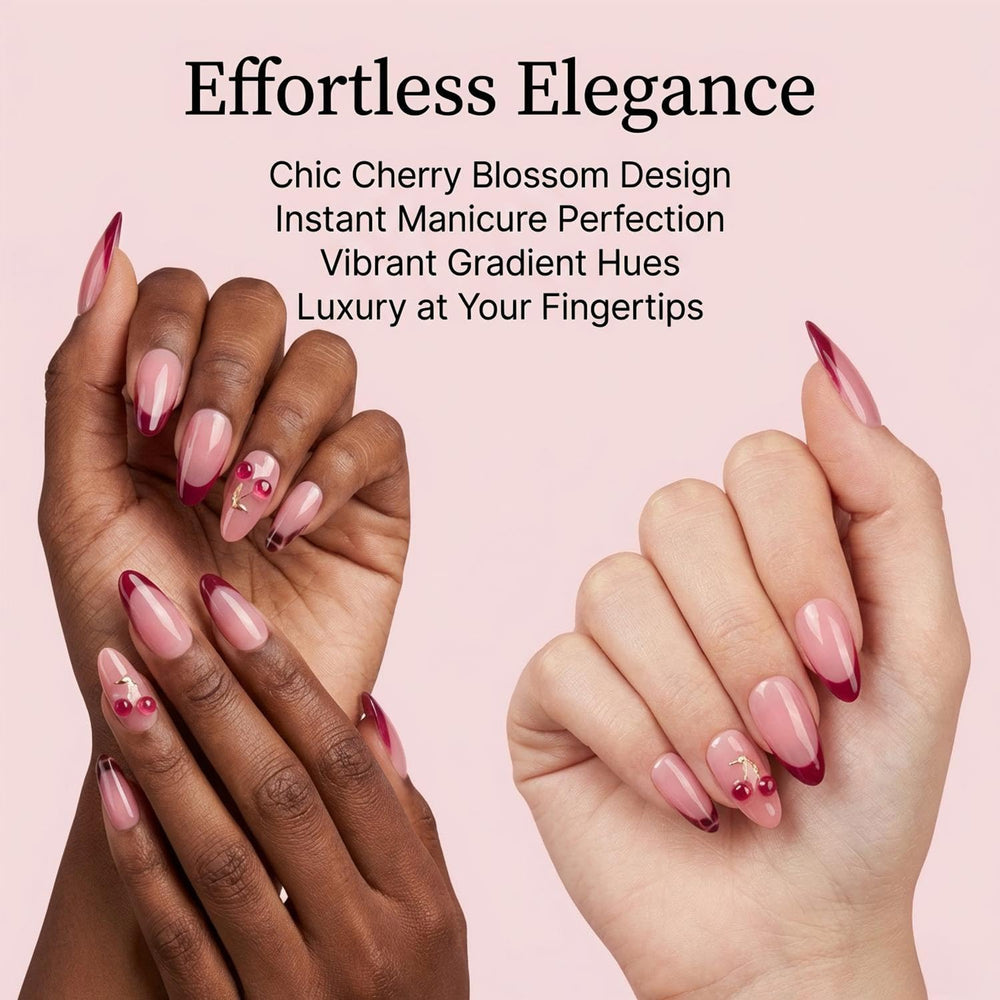 Taoyisent in-hand application demo demonstrating easy press-on quick finish