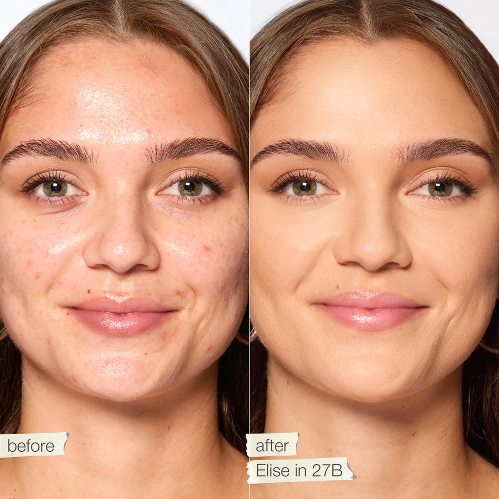 tarte applicator closeup demonstrating precise application and seamless coverage