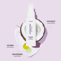 tarte base tape applied to skin showing blurring effect and better foundation canvas