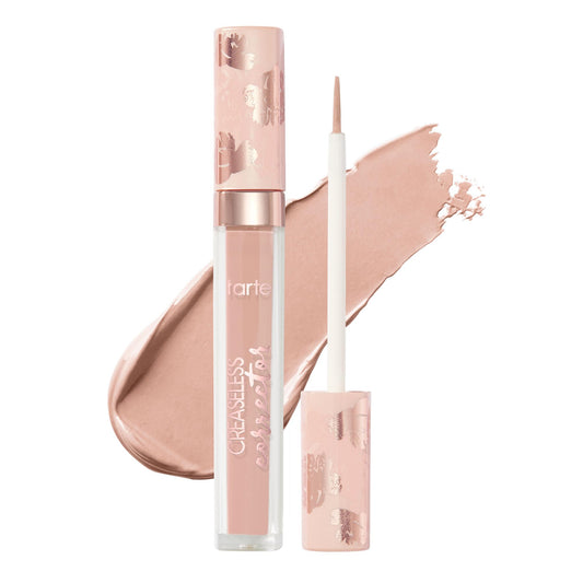 tarte creaseless corrector front packaging shows shade and benefits