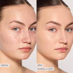 tarte Shape Tape applicator closeup showing smooth application benefit